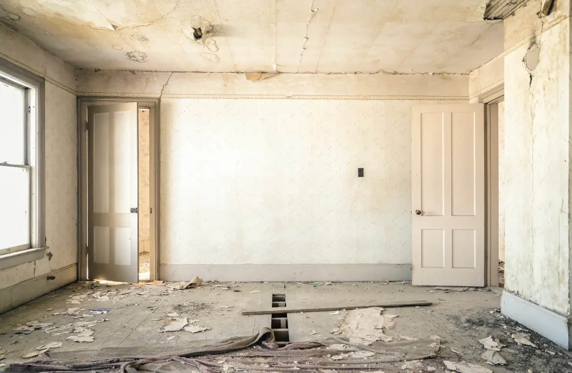 Waste disposal crew managing a cleanout project in Red Bank